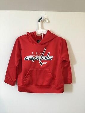 Toddlers Washington Capitals Hockey Team Hoodie Sweatshirt